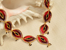 Of Glitter & Shine ☆ Embroidered Jewelry { Necklace } 15